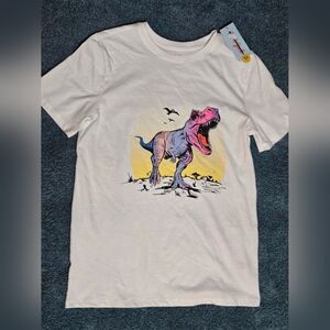 NWT Cat & Jack Dinosaur T-Shirt Youth Unisex Sz XL (16)